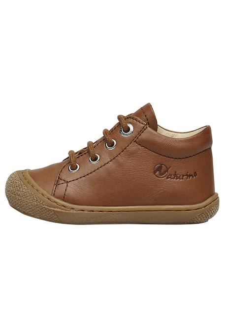 Chaussures en cuir cocoon Bordeaux-+Marron-+Marron foncé-+Vert foncé-+Violet- 8 - vertbaudet enfant 