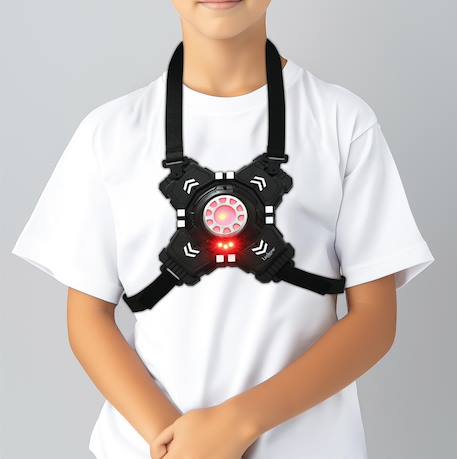 4 pistolets laser KidsTag + 4 gilets laser tag - pistolets laser avec gilets pour les