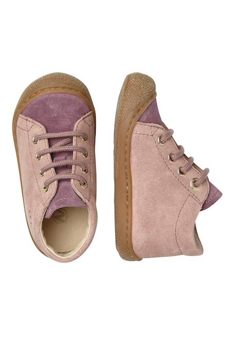Chaussures en suède cocoon Rose antique-+Rose-fuchsia- 9 - vertbaudet enfant 