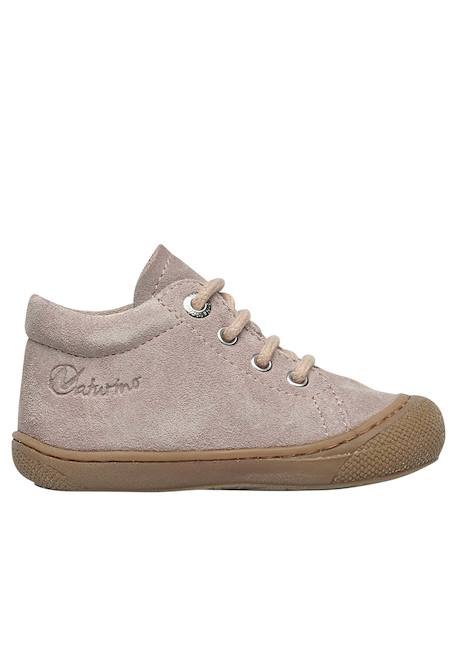 Chaussures en suède cocoon Rose antique-+Rose-fuchsia- 1 - vertbaudet enfant 