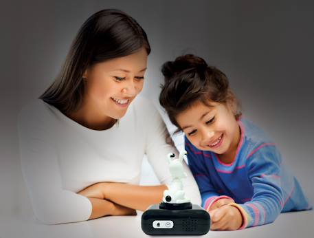 Réveil avec veilleuse idéfix en 3d MULTICOLORE 4 - vertbaudet enfant 
