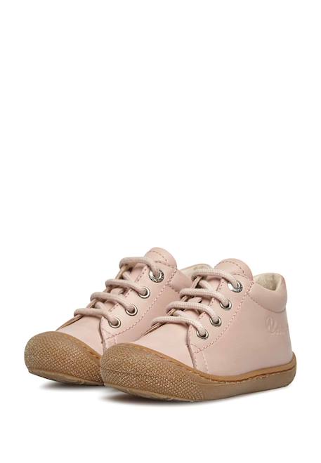 Chaussures premiers pas en cuir cocoon Beige+Pêche-+Rose+Rose clair+Rose poudré 25 - vertbaudet enfant 