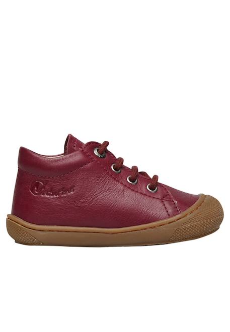 Chaussures en cuir cocoon Bordeaux-+Marron-+Marron foncé-+Vert foncé-+Violet- 1 - vertbaudet enfant 