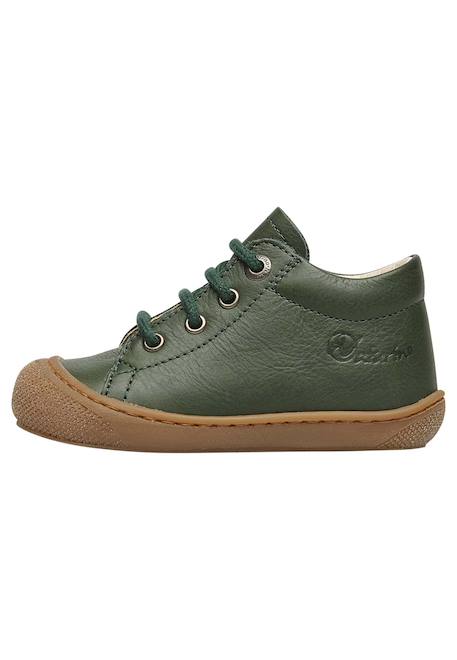 Chaussures en cuir cocoon Bordeaux-+Marron-+Marron foncé-+Vert foncé-+Violet- 18 - vertbaudet enfant 