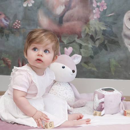 Peluche faon de 30 cm esprit enchanté Lilas 4 - vertbaudet enfant 
