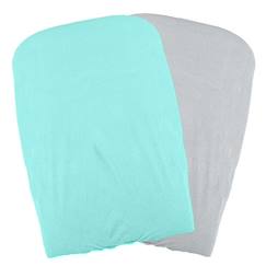 Puériculture-Lot de 2 housses de matelas à langer