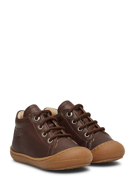 Chaussures en cuir cocoon Bordeaux-+Marron-+Marron foncé-+Vert foncé-+Violet- 12 - vertbaudet enfant 