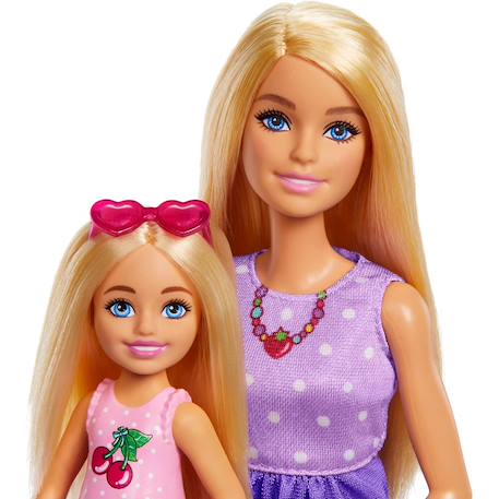 Barbie - poupée malibu et chelsea en pique-nique Multicolore 3 - vertbaudet enfant 