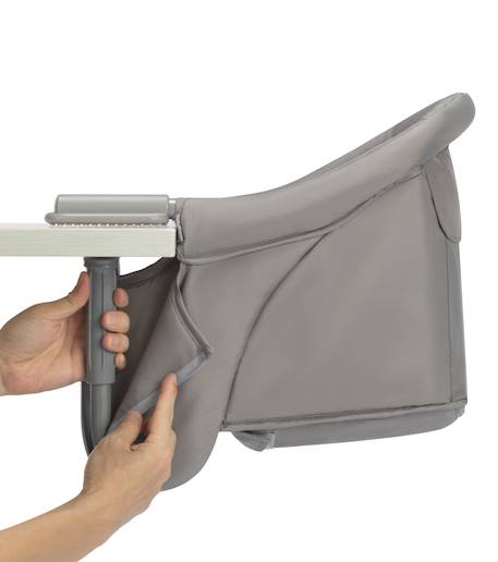 Réhausseur de chaise bébé malva Mineral gray 3 - vertbaudet enfant 