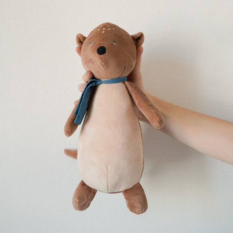 Peluche lou la loutre 30 cm Marron clair 2 - vertbaudet enfant 