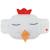 Ceinture bouillote poule pour bébé Crème 1 - vertbaudet enfant 