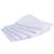 Lot de 6 langes carré Blanc 1 - vertbaudet enfant 
