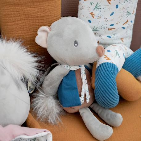 Peluche musique bébé alix  la souris Gris 3 - vertbaudet enfant 
