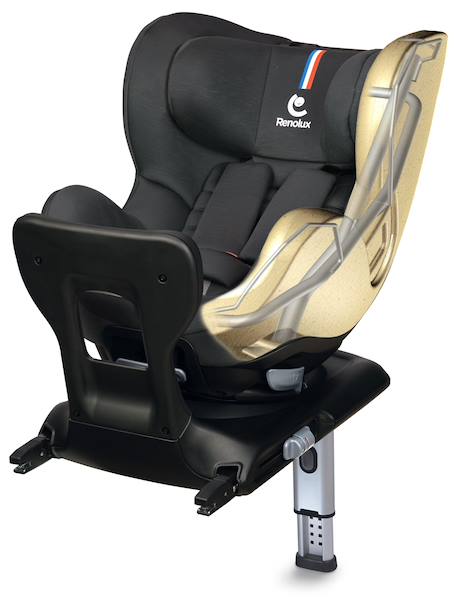 Siège auto dos route pivotant r129 i-size 61-105 cm softness® gaïa access Quartz 2 - vertbaudet enfant 