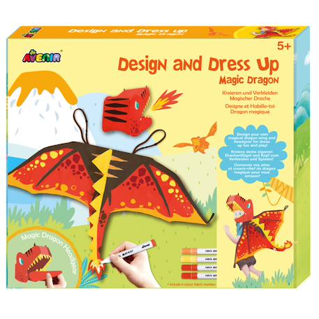 Jeu de création - Designer et s'habiller - dragon Multicolor 1 - vertbaudet enfant 