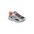 Baskets basses à scratch Argent orange 3 - vertbaudet enfant 