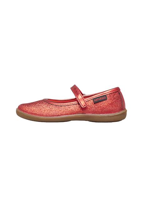 Ballerines en tissu pailleté pavia 2 Argent-+Platine-+Rouge- 13 - vertbaudet enfant 