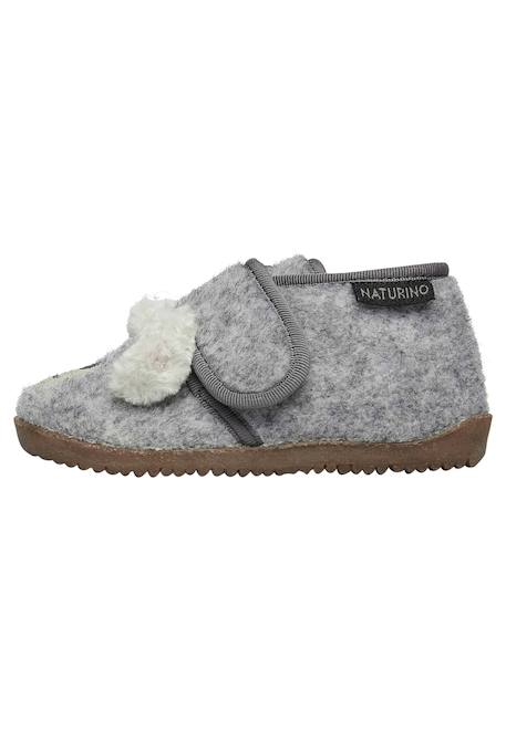 Pantoufles en tissu bidaim Beige-+Gris-+Marine- 8 - vertbaudet enfant 