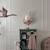 Trophée mural lapin flora en lin – décoration chambre bébé enfant Beige, flora+Beige, marron 5 - vertbaudet enfant 