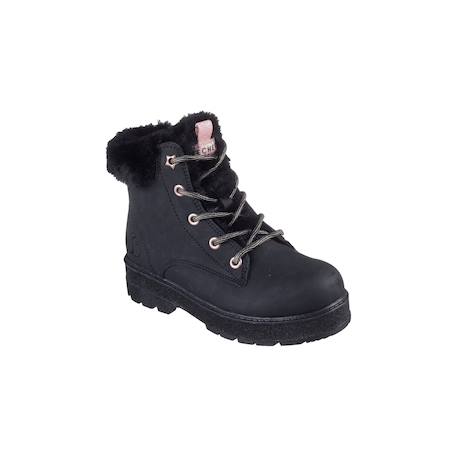 Bottines  à lacets Noir 3 - vertbaudet enfant 