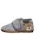 Pantoufles souples avec empiècement étoile carillon Gris-+Marine- 3 - vertbaudet enfant 