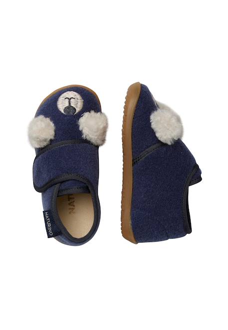 Pantoufles en tissu bidaim Beige-+Gris-+Marine- 14 - vertbaudet enfant 