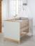 Chambre bébé évolutive complète - style scandinave avec soft-close caro Gris clair / chêne doré 5 - vertbaudet enfant 