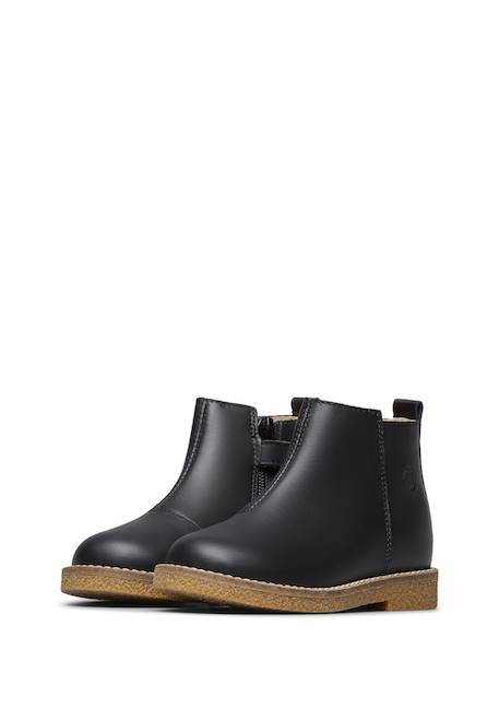 Chaussures en cuir dasie Noir- 5 - vertbaudet enfant 
