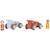 Set de 2 voitures de course en bois Bleu, rouge, jaune 6 - vertbaudet enfant 