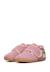 Pantoufles avec écusson ours carillon Rose- 5 - vertbaudet enfant 