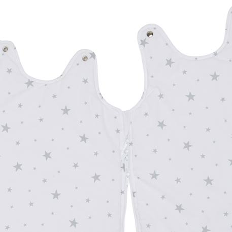 Gigoteuse turbulette en coton stella Stella, imprimé étoiles blanc+Stella, imprimé étoiles blanc, gris 2 - vertbaudet enfant 