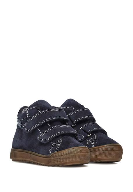 Basket en cuir new mulaz vl wp Gris-+Marine- 7 - vertbaudet enfant 