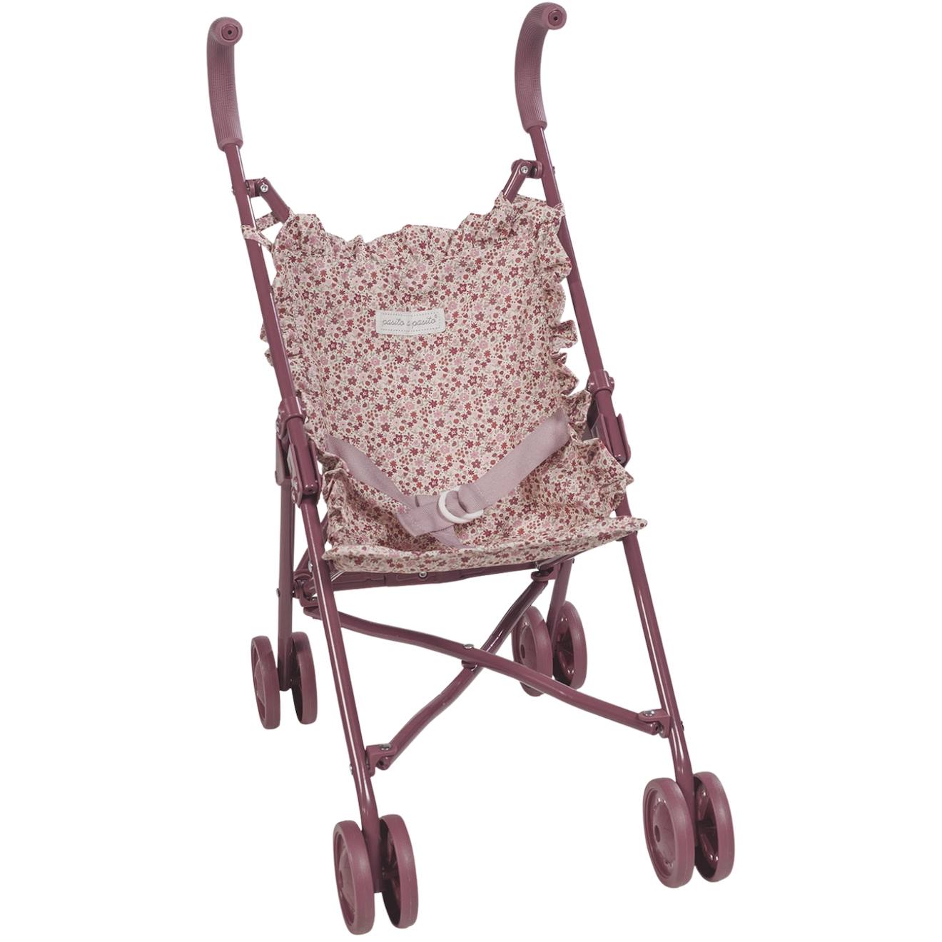 Poussette-canne Pour Poupon – Imprimé étoilé, Pliable, Assise Amovible – Pour Enfant Dès 3 Ans, 1,3 Kg - 4