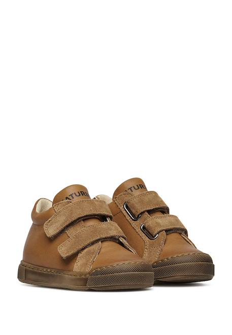 Baskets à lacets et double fermeture scratch dord vl Marine-+Marron- 7 - vertbaudet enfant 