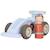 Set de 2 voitures de course en bois Bleu, rouge, jaune 4 - vertbaudet enfant 