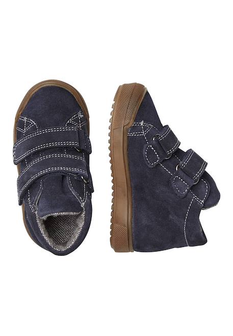 Basket en cuir new mulaz vl wp Gris-+Marine- 9 - vertbaudet enfant 