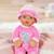 Poupon Baby Born Sleepy – 30 cm Rose 3 - vertbaudet enfant 