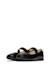 Ballerines en cuir verni valy Noir- 5 - vertbaudet enfant 