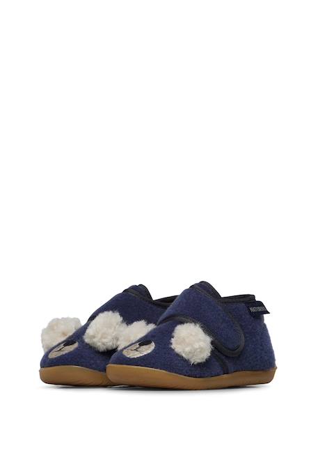 Pantoufles en tissu bidaim Beige-+Gris-+Marine- 15 - vertbaudet enfant 