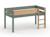 Lit mezzanine landes Blanc & bois massif+Bois massif kaki+Flanelle et bois massif+Kaki et bois massif 7 - vertbaudet enfant 