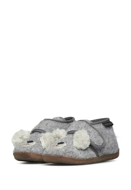 Pantoufles en tissu bidaim Beige-+Gris-+Marine- 10 - vertbaudet enfant 