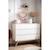Commode 3 tiroirs en bois - serena Blanc 6 - vertbaudet enfant 