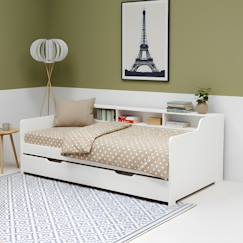 Chambre et rangement-Lit avec lit gigogne pin massif   arthur
