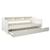 Lit avec lit gigogne pin massif   arthur Blanc 5 - vertbaudet enfant 
