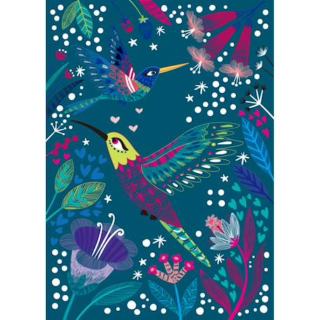 Scratch art book A4 - jardin secret Multicolor 2 - vertbaudet enfant 