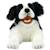 Marionnette Border Collie Playful Puppets – Jeu d’imagination pour enfants Black;white 2 - vertbaudet enfant 