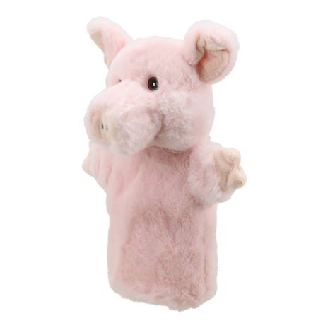 Marionnette Cochon écologique ECO Puppet Buddies – Jeu d’imagination pour enfants Pink 2 - vertbaudet enfant 