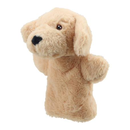 Marionnette Labrador écologique ECO Puppet Buddies – Jeu d’imagination pour enfants Brown 2 - vertbaudet enfant 