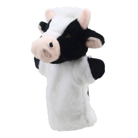 Marionnette Vache écologique ECO Puppet Buddies – Jeu d’imagination pour enfants Black;white 2 - vertbaudet enfant 