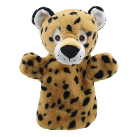 Marionnette Léopard écologique ECO Puppet Buddies – Jeu d’imagination pour enfants Orange 1 - vertbaudet enfant 